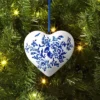 Christmas Delft Blue Heart Ornament - Wondershop™ -Northlight Decor Sale GUEST 005683eb a634 4adb 8c4e ea5bd4bc0d52