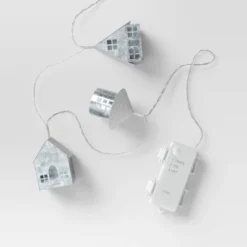 8ct LED Battery Operated Christmas Metal Village Novelty String Lights Warm White With Clear Wire - Wondershop™ -Northlight Decor Sale GUEST 0183e41b e528 4302 88d4 f89fe87f2c54