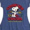 Girls' - Peanuts - Snoopy Christmas Cookies And Cocoa Fit & Flair Cap Sleeve Graphic Dress -Northlight Decor Sale GUEST 02d26f2a 6d55 4ee8 8eaf 15c646bf9643