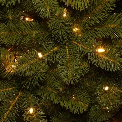 Prelit Slim Feel Real Downswept Douglas Fir Artificial Christmas Tree Clear Lights - National Tree Company 4 Prelit Slim Feel Real Downswept Douglas Fir Artificial Christmas Tree Clear Lights - National Tree Company - Image 2
