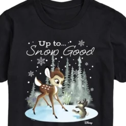 Men's - Disney - Christmas - Up To Snow Good Short Sleeve Graphic T-Shirt