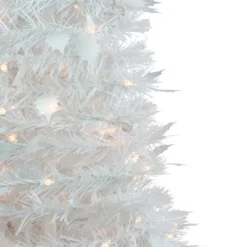 Northlight 6' Pre-Lit White Tinsel Pop-Up Artificial Christmas Tree, Clear Lights -Northlight Decor Sale GUEST 082d8141 c44e 49a3 ab65 ac3ba4840c12