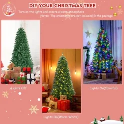 Costway 7ft Pre-lit Hinged Christmas Tree W/ Remote Control & 9 Lighting Modes 15 Costway 7ft Pre-lit Hinged Christmas Tree W/ Remote Control & 9 Lighting Modes -Northlight Decor Sale GUEST 09b1dbd8 1786 45ed a950 97ab02e33bb0