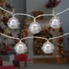 Northlight 10-Count LED Silver Christmas Bells Fairy Lights 5.5ft Clear Wire -Northlight Decor Sale GUEST 09d9c801 4976 46c1 b190 44386268729c