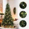 LuxenHome 7.5Ft Pre-Lit Green Slender Artificial Fir Christmas Tree With Metal Stand 1 LuxenHome 7.5Ft Pre-Lit Green Slender Artificial Fir Christmas Tree With Metal Stand -Northlight Decor Sale GUEST 0a0b6232 8647 4456 b125 46a4dd1b5108
