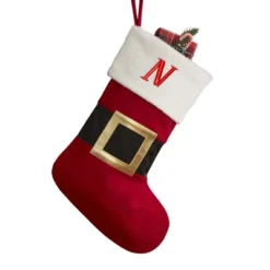 Personalization Mall Santa Belt Embroidered Initial Christmas Stockings -Northlight Decor Sale GUEST 0b70d9d6 8158 4a7b 99da be84a57fbbbe