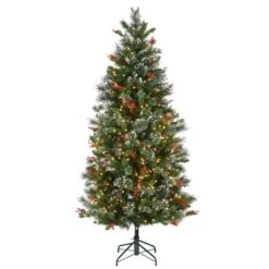 Prelit Flocked Pine Artificial Christmas Tree Clear Lights - National Tree Company -Northlight Decor Sale GUEST 0bad6528 20a4 441c a066 afe654348621