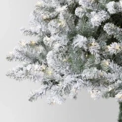 7.5' Pre-Lit Flocked Full Alberta Spruce Artficial Christmas Tree With Warm White LED Lights - Wondershop™ -Northlight Decor Sale GUEST 0bf78a47 e2c5 47bd 8028 f787c75c1c84