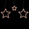 Northlight Star Shaped Icicle Christmas Lights - Clear - 9' White Wire - 6ct -Northlight Decor Sale GUEST 0c105d8a 5d55 46c7 8c35 8613e69023da