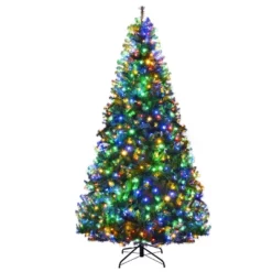 Costway 8Ft Pre-Lit Artificial Christmas Tree Hinged 750 LED Lights -Northlight Decor Sale GUEST 0c38aafd e475 40bf 8828 ccc819544e2a