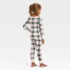 Toddler Plaid Ribbed Long Sleeve Shirt And Pants Holiday Matching Family Pajama Set - Wondershop™ Cream -Northlight Decor Sale GUEST 0e882f75 f89a 49f4 bad4 e2701e2603bf