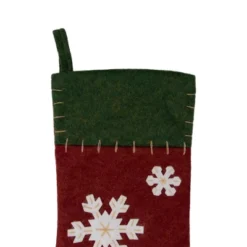 Northlight 20" Green And Red Snowflake Christmas Stocking With Blanket Stitching 11 Northlight 20" Green And Red Snowflake Christmas Stocking With Blanket Stitching -Northlight Decor Sale GUEST 0f6d1409 33a5 4b76 b10a a52604187660