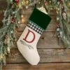 Personalization Mall Festive Foliage Initial Christmas Stocking, Green 2 Personalization Mall Festive Foliage Initial Christmas Stocking, Green -Northlight Decor Sale GUEST 1914f49c ef2d 439d bd2d 79ebec95f524