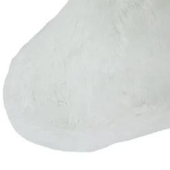 Northlight 19" White Plush Christmas Stocking -Northlight Decor Sale GUEST 1b8b4551 eb44 4060 88f9 41bb297ae551