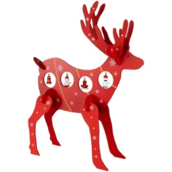 Northlight Reindeer Cut-Out Ornament Holder Christmas Decoration - 13.25" - Red And White -Northlight Decor Sale GUEST 1dd9e37f b9a9 4b3c 8f52 7197ed85180b