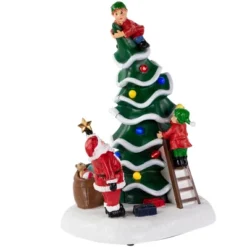 Northlight LED Lighted Animated And Musical Santa's Helpers Christmas Decoration - 12" -Northlight Decor Sale GUEST 1ea22475 19ec 4fde 8f7a c213c0efcdec