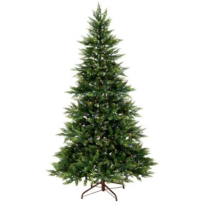 National Tree Company Pre-lit Feel Real Festive Fern Artificial Christmas Tree With Clear Lights 5 National Tree Company Pre-lit Feel Real Festive Fern Artificial Christmas Tree With Clear Lights - Image 3