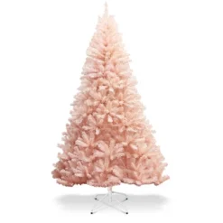 Costway 6ft/7ft Pink Christmas Tree Hinged Full Fir Tree Metal Season -Northlight Decor Sale GUEST 21de7b06 0b73 41f7 b2b7 ad3d66b77dc7