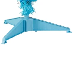 Northlight Pre-Lit Medium Artificial Pine Christmas Tree - 4' - Sky Blue - Clear Lights -Northlight Decor Sale GUEST 220e633e ca2c 4699 9162 e9baa143034c