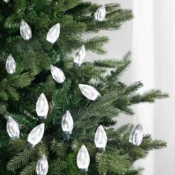 Northlight 25ct LED C9 Christmas String Lights Pure White - 16' Green Wire -Northlight Decor Sale GUEST 23324b25 03f6 4533 b728 4131496b2d9d