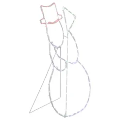 Northlight 28" Lighted Standing Snowman Silhouette Outdoor Christmas Decoration -Northlight Decor Sale GUEST 2471fd0a ea54 4430 90de 1c47ecbb95a0