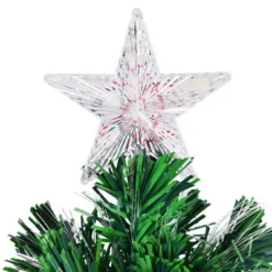 Costway 4FT Pre-Lit Fiber Optic Christmas Tree Multicolor Lights -Northlight Decor Sale GUEST 27441627 4c6c 4e00 bed6 c50b0eecd48f