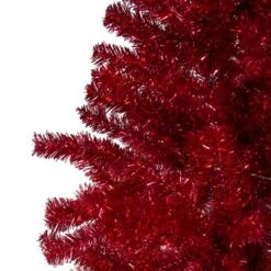 Northlight 6' Metallic Red Tinsel Artificial Christmas Tree - Unlit -Northlight Decor Sale GUEST 29888d96 8b38 47b9 adad f694e30ba60e