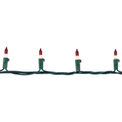 Northlight Mini Christmas Light Set - Clear With Red Tips - 20.25' Green Wire - 100ct -Northlight Decor Sale GUEST 2a249027 60da 482e a885 301c84b74456