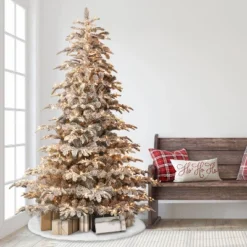 7.5ft Pre-lit Artificial Christmas Tree Flocked Full Alaskan Fir -Northlight Decor Sale GUEST 2bcb7bcd 7ed1 4b4b a01b 0fc0f103f4d5