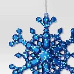 5" Christmas Blue Plastic Snowflake Ornament - Wondershop™ -Northlight Decor Sale GUEST 2e77785c 83cd 4cf3 a499 e2f3d9d335df