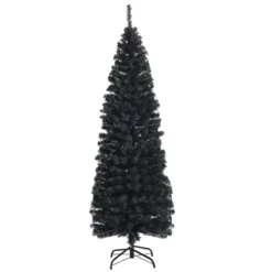 Costway 6FT Tinsel Tree Slim Pencil Christmas Tree Silver Champagne Goldblue -Northlight Decor Sale GUEST 306dd972 8073 4673 b8de b4b60a93ca44