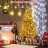 Costway 7ft Pre-lit Hinged Christmas Tree W/ Remote Control & 9 Lighting Modes -Northlight Decor Sale GUEST 3081c556 754f 4dcc 8610 37f768df5b06