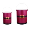 Transpac Metal Santa Belt Buckets Set Of 2 Christmas Decorations Multicolored Tabletop Decor For Home And Gifts -Northlight Decor Sale GUEST 30821bc9 63f0 4402 ba2a ecef70668a9c