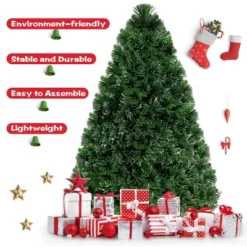 Costway 3Ft Pre-Lit Fiber Optic PVC Christmas Tree Tabletop Plastic -Northlight Decor Sale GUEST 31002ee4 78bb 4265 b8f9 ed3378fb4d40