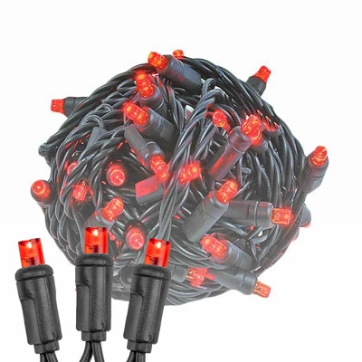 Novelty Lights 11 Feet Long, 50 Mini Black Wire Christmas Lights, End To End Connectable, UL Listed For Indoor/Outdoor Use 15 Novelty Lights 11 Feet Long, 50 Mini Black Wire Christmas Lights, End To End Connectable, UL Listed For Indoor/Outdoor Use - Image 13