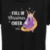 Women's - Disney - Full Of Christmas Cheer Rapunzel Short Sleeve Graphic T-Shirt -Northlight Decor Sale GUEST 32262b07 3b31 42e6 b6bf 7edcc3bba7ca