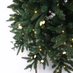 LuxenHome 7.5Ft Pre-Lit Green Slender Artificial Fir Christmas Tree With Metal Stand -Northlight Decor Sale GUEST 33596d60 ac4b 4150 ba34 4d82ea0181ff