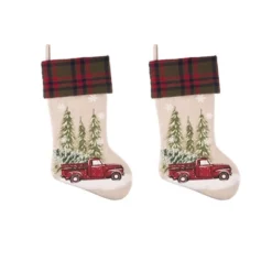 2pk 20in HangRight Nostalgia Christmas Stocking - Haute Décor -Northlight Decor Sale GUEST 33d33a64 4b4a 4edd bbee ec19e32d7540