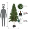 Northlight Pre-Lit Medium Alpine Artificial Christmas Tree - 7' - Clear Lights -Northlight Decor Sale GUEST 356ac3b7 cd5a 402a a5fc f6cb1099d337