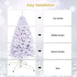 Costway 6/7.5/9Ft Hinged Artificial Christmas Tree Premium Pine Tree -Northlight Decor Sale GUEST 3638a1c9 c2b8 4bb4 ab5e 82fa9f8d421a
