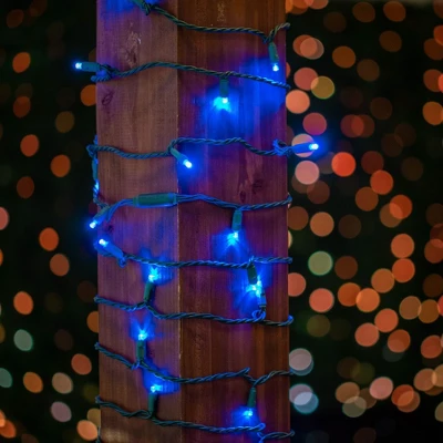 Novelty Lights 50FT 100 LED Christmas String Lights, Tree Lights Indoor Outdoor LED Mini Light Set, 40,000 Hour Lifespan, Holiday Tree Lights 4 Novelty Lights 50FT 100 LED Christmas String Lights, Tree Lights Indoor Outdoor LED Mini Light Set, 40,000 Hour Lifespan, Holiday Tree Lights - Image 2