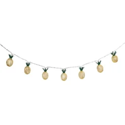 Northlight 10 B/O LED Warm White Gold Pineapple String Lights - 3' Clear Wire 8 Northlight 10 B/O LED Warm White Gold Pineapple String Lights - 3' Clear Wire -Northlight Decor Sale GUEST 3a336cd0 2b87 4f62 8063 bf5fee296d9d