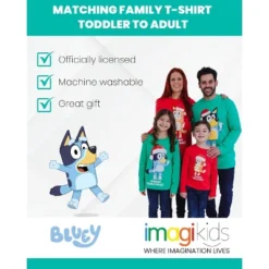 Bluey Christmas Matching Family Long Sleeve T-Shirt Little Kid To Big Kid -Northlight Decor Sale GUEST 3a39559a afe0 4604 93b9 63a201f5b0b5