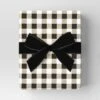 30” 25 Sq Ft Christmas Roll Wrap Cream/White/Black Gingham Check - Wondershop™ -Northlight Decor Sale GUEST 3bccc1cb 5e67 44f1 b0b5 42162869aa39