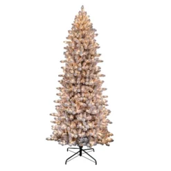 6.5ft Pre-Lit Flocked Forest Fir Artificial Christmas Tree - Puleo -Northlight Decor Sale GUEST 3e52dc6c 6695 4f3b a858 ddb9d7452d6a