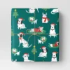 30" 50 Sq Ft Christmas Roll Wrap Illustrated Dogs On Green - Wondershop™ -Northlight Decor Sale GUEST 3e6e2c26 94a3 4844 9b93 abfea8e54795