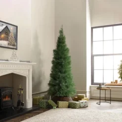LuxenHome 6Ft Holiday Slim Artificial Pampas Grass Tree In Green 14 LuxenHome 6Ft Holiday Slim Artificial Pampas Grass Tree In Green -Northlight Decor Sale GUEST 3e7353f4 2d50 47b7 a565 2d5638421954