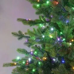 Philips 7.5' Lit Balsam Teardrop Bicolor Multi Function Twinkle Led Lights Autoconnect Foot Pedal With Remote Control -Northlight Decor Sale GUEST 3efa8c91 effe 4b6c a390 1e6907d09e5e