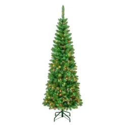 National Tree Company First Traditions Pre-Lit Pencil Rowan Hinged Artificial Christmas Tree Multicolor Lights 9 National Tree Company First Traditions Pre-Lit Pencil Rowan Hinged Artificial Christmas Tree Multicolor Lights -Northlight Decor Sale GUEST 3f10846c b97e 4e45 aff8 a1c711327170