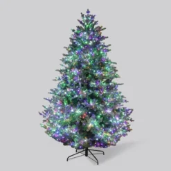 Philips 7.5' Lit Balsam Teardrop Bicolor Multi Function Twinkle Led Lights Autoconnect Foot Pedal With Remote Control -Northlight Decor Sale GUEST 40fd260a d645 47a2 be7c 8c1936c068fb